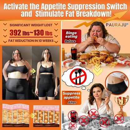 PAURAJU®🌵💖 30-Min All-in-One Micro-Particle Fat-Burning Shorts✅Ignites deep microcirculation to melt fat, flush toxins, and reverse metabolic aging.