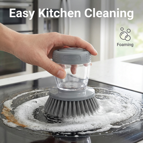 Kitchen Soap Pump Brush    已改 美